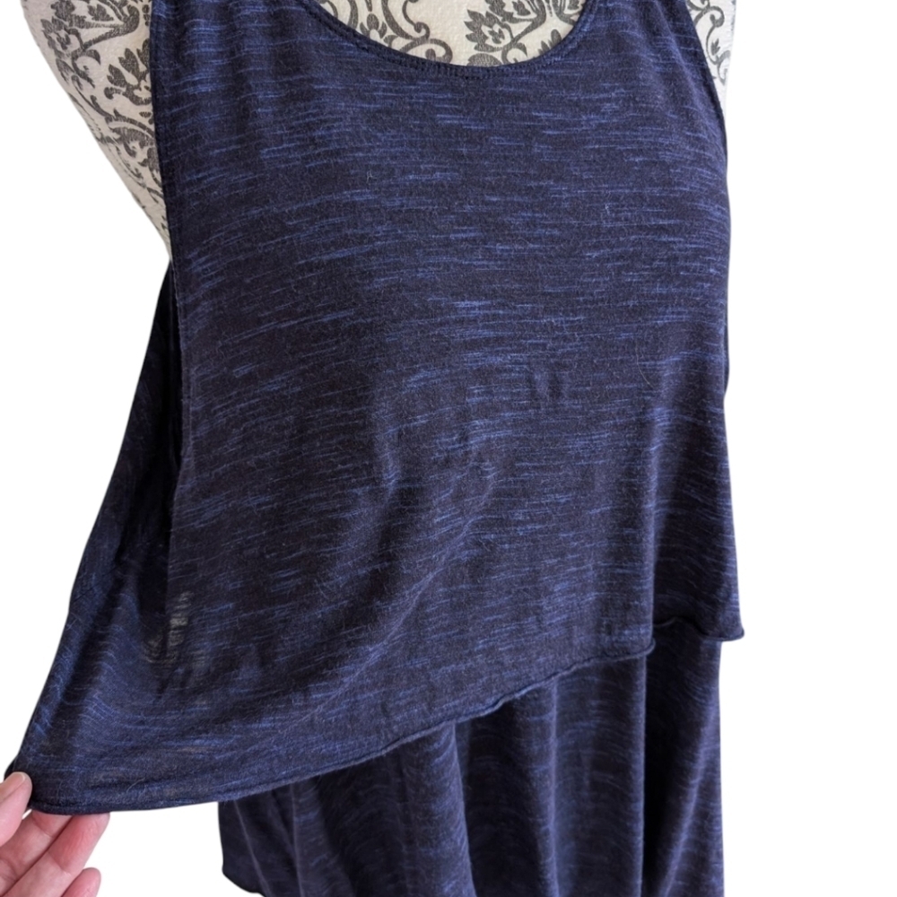 Aritzia Wilfred Tank Top Womens Large Blue - Picture 5 of 7